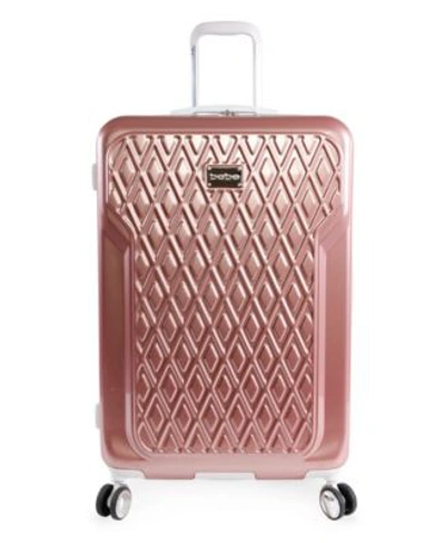 Shop Bebe Stella Hardside Luggage Collection In Rose Gold