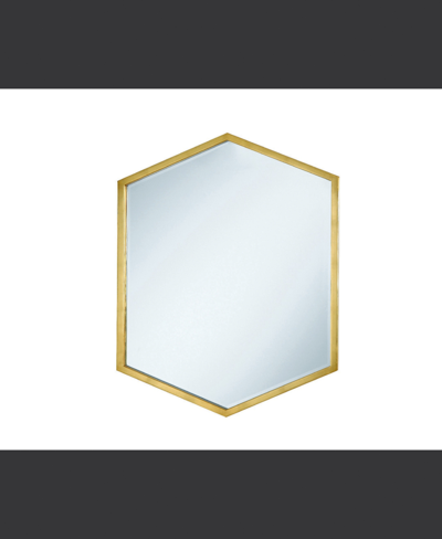 Shop Coaster Home Furnishings Summit Hexagon Shaped Mirror In Open Misce