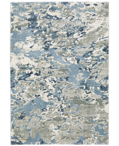 Jhb Design Easton 3317e 6'7" X 9'6" Area Rug In Gray