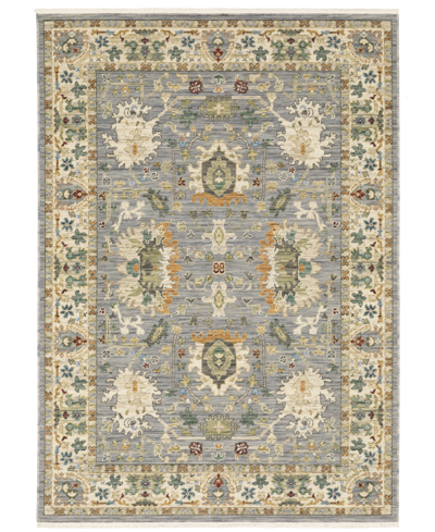 Jhb Design Lucca 2063luc 3'3" X 5' Area Rug In Blue