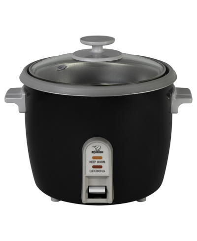 Shop Zojirushi Nhs-10ba 6 Cups Rice Cooker And Steamer In Black