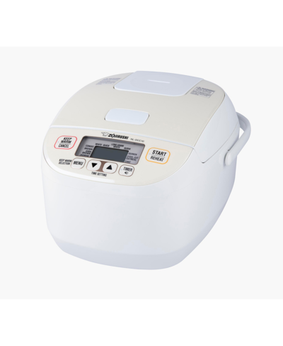 Shop Zojirushi Nl-dcc10cp 5.5 Cups Micom Rice Cooker And Warmer In Pearl Beige