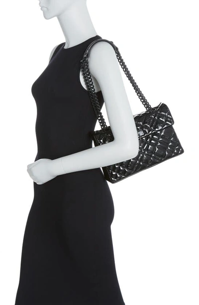 Shop Kurt Geiger Brixton Lock Drench Shoulder Bag In Black