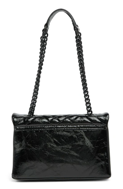Kurt Geiger Brixton Lock Drench Shoulder Bag In Black