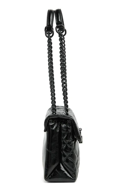Kurt Geiger Brixton Lock Drench Shoulder Bag In Black