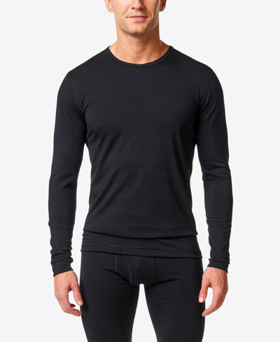 Stanfield's Men's Expedition Weight Fleece Base Layer Undershirt In Black