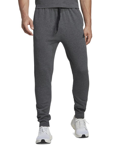 Shop Adidas Originals Men's Cozy Fleece Tapered Leg Mid-rise Jogger Pants In Dgh