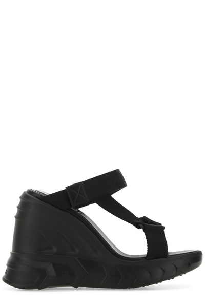 Shop Givenchy Marshmallow Heeled Sandals In Black