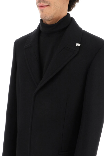 Shop Alyx Wool Blend Coat In Black