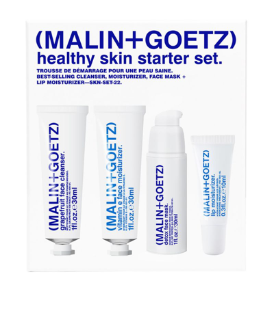 Shop Malin + Goetz Malin+goetz Healthy Starter Skincare Set In Multi
