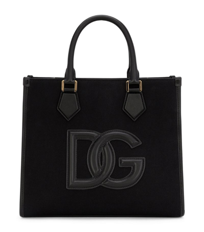 Shop Dolce & Gabbana Leather Dg Daily Tote Bag In Multi