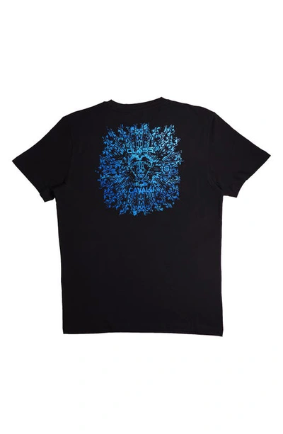 Shop Class Cavalli Snake Graphic Tee In Black