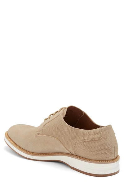 Shop Winthrop Pelton Suede Derby In Taupe Nubuck