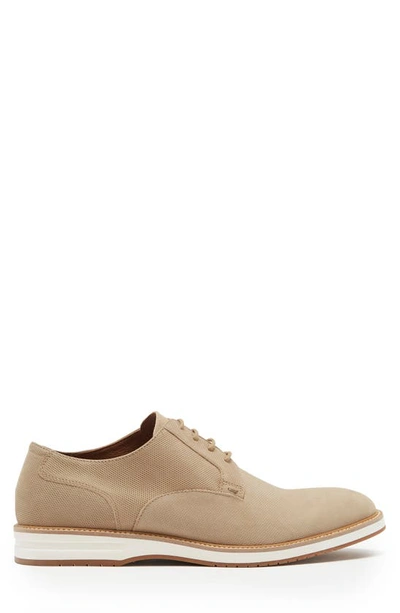 Shop Winthrop Pelton Suede Derby In Taupe Nubuck