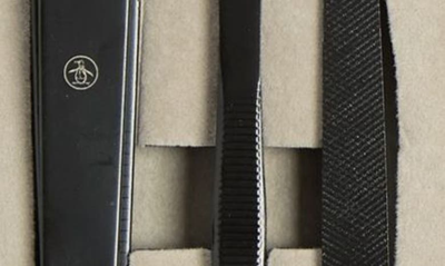 Original Penguin Manicure Set In Blk