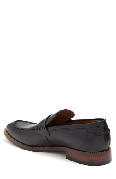 Shop Winthrop Hamilton Leather Loafer In Black