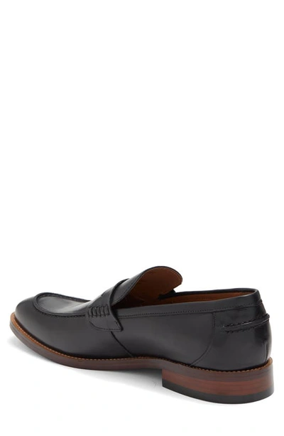 Winthrop Hamilton Leather Loafer In Black