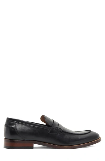 Shop Winthrop Hamilton Leather Loafer In Black