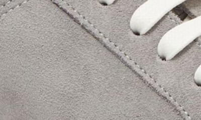 Shop Winthrop Clay Leather Sneaker In Grey Suede