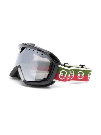 Gucci Mask-shaped Sunglasses In Black