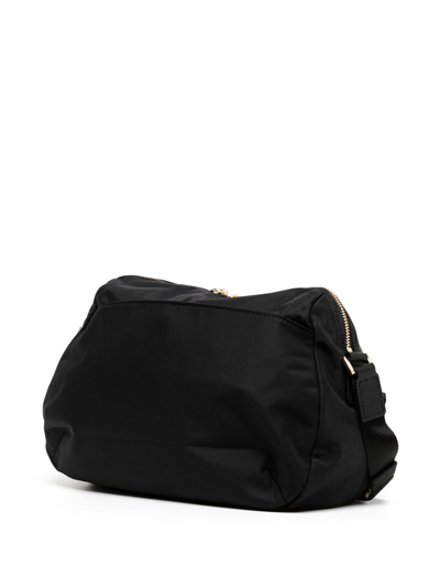 Shop Agnès B. Logo-patch Shoulder Bag In Black