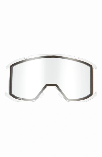 Shop Smith Squad 203mm Chromapop™ Snow Goggles In Brass Colorblock / Violet