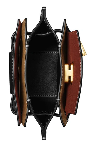 Tory Burch Lee Radziwill Petite Bucket List Bag In Black