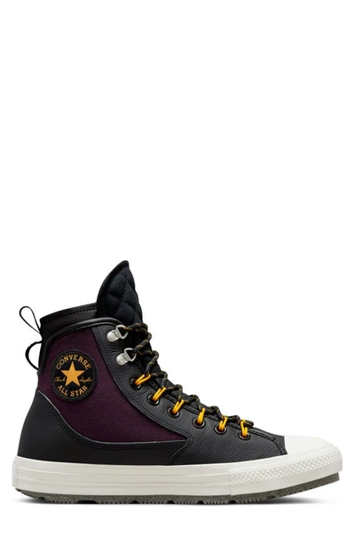 Shop Converse Gender Inclusive Chuck Taylor® All Star® All Terrain Hi Sneaker In Black/ Black Cherry