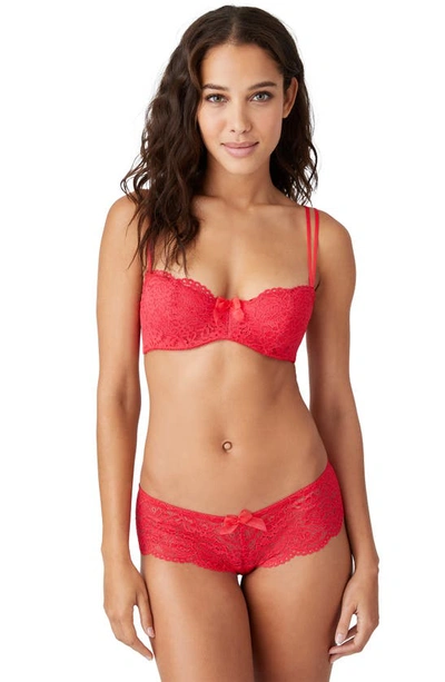 B.tempt'd By Wacoal 'ciao Bella' Tanga In Persian Red