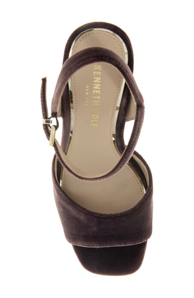 Shop Kenneth Cole New York Dolly Crystal Platform Sandal In Lavender