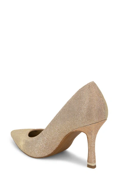 Kenneth Cole New York Romi Pointed Toe Pump In Light Gold
