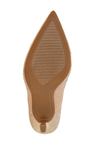 Kenneth Cole New York Romi Pointed Toe Pump In Light Gold