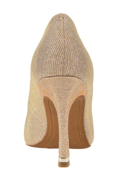 Kenneth Cole New York Romi Pointed Toe Pump In Light Gold