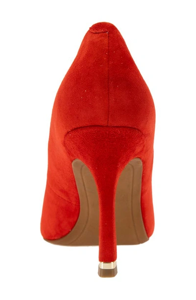Shop Kenneth Cole New York Romi Pointed Toe Pump In Red