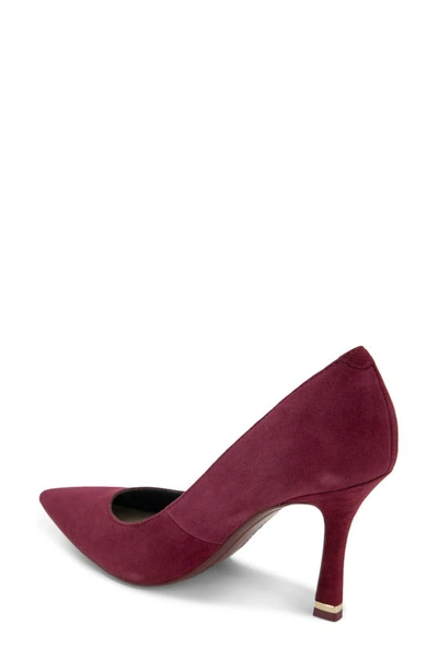 Shop Kenneth Cole New York Romi Pointed Toe Pump In Wine