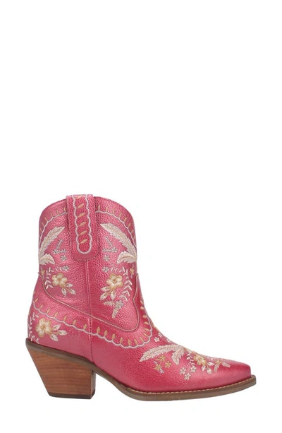 Dingo Primrose Western Boot In Fuchsia Metallic