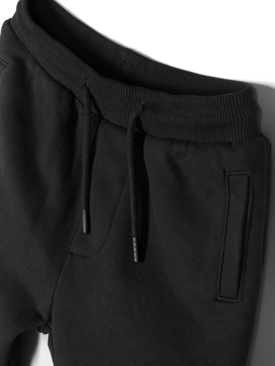 Shop Calvin Klein Cargo-pocket Track Pants In Black