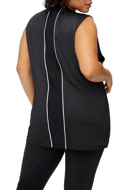 Tomboyx Open Muscle Tank In Black