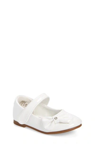 Shop Dream Pairs Kids' Angel Crystal Bow Mary Jane In White