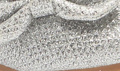 Dream Pairs Kids' Angel Crystal Bow Mary Jane In Silver