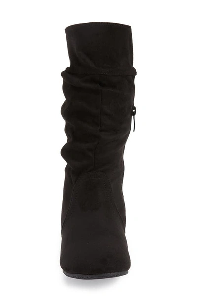 Shop Dream Pairs Riding Boot In Black