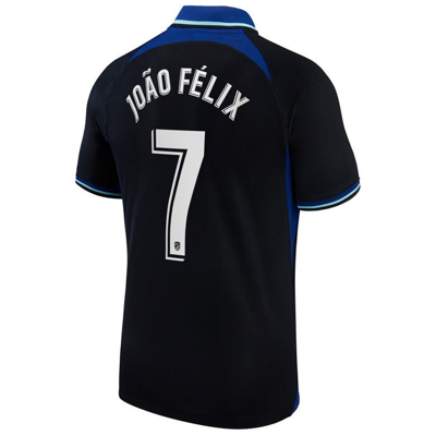 Nike João Félix Black Atletico De Madrid 2022/23 Away Breathe Stadium ...