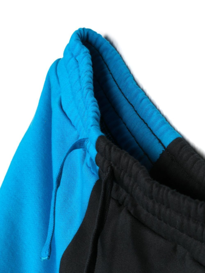 Shop Stella Mccartney Colour-block Track Pants In Black