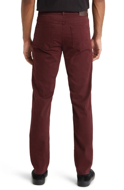 Brax Cooper Five-pocket Straight Leg Pants In Vineyard