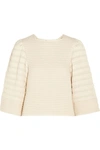 Isabel Marant Greg Quilted Cotton-blend Matelassé Top