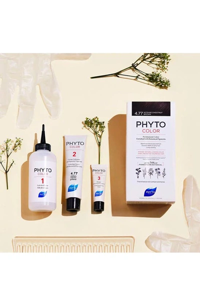 Phyto Color Permanent Hair Color In 4.77 Intense Chestnut Brown