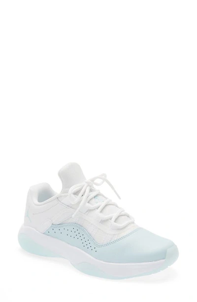 Shop Jordan Air  11 Cmft Low Sneaker In White/ Glacier Blue/ Sail