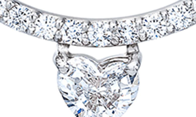 Shop Mindi Mond Fancy Cut Diamond Hoop Earrings In 18k Wg