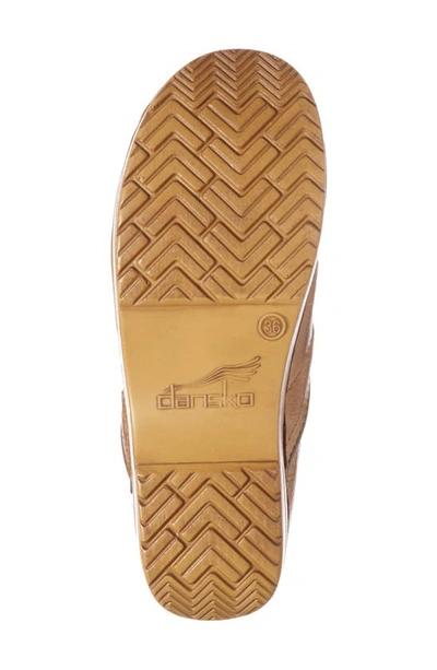 Shop Dansko 'professional' Clog In Honey Leather