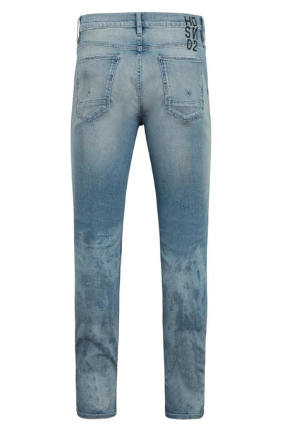 Shop Hudson Zack Distressed Skinny Jeans In Blue Storm